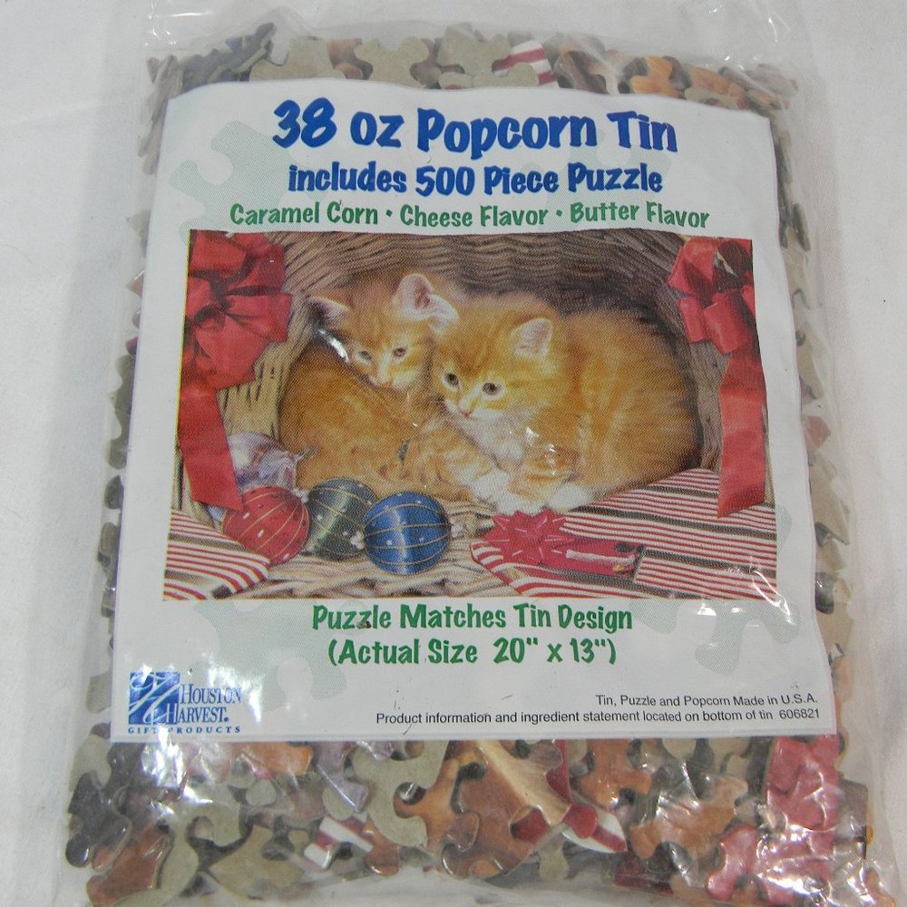 Kitten Christmas Puzzle 500pc. - NEW